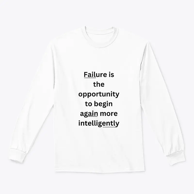 failure is the t shirt