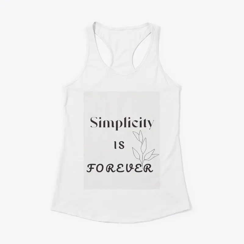 simplicity is T shirt